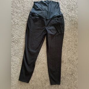 Skinny black maternity jeans